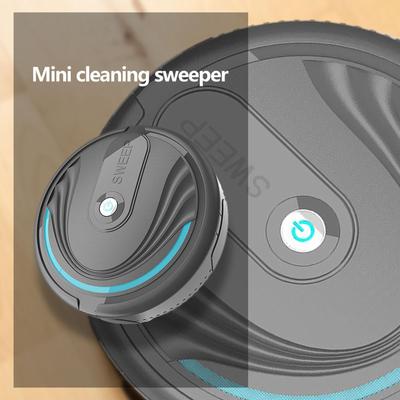 Aspirateur robot léger et intelligent, aspirateur robotique multi-mode sans fil pour la poussière, les poils d'animaux et la saleté à la maison