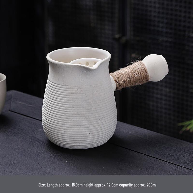 Shangqi Rustic Ceramic Stovetop Tea & Milk Pot