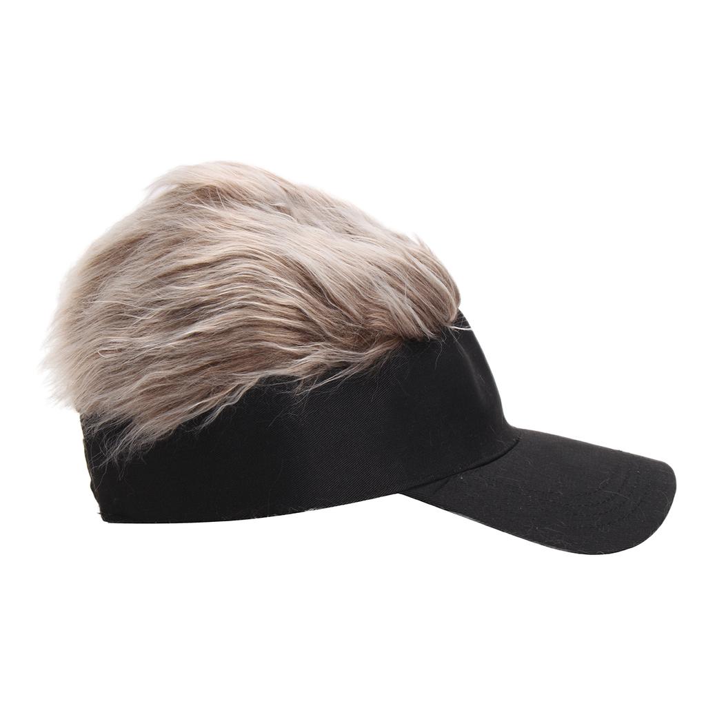 Unisex Men Women Flair Hair Visor Hat 