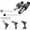 5/10pcs Metal Electric Drill Converter 6mm 10mm Attachment Angle Grinder Connecting Rod Polishing Wheel Drill Adapter