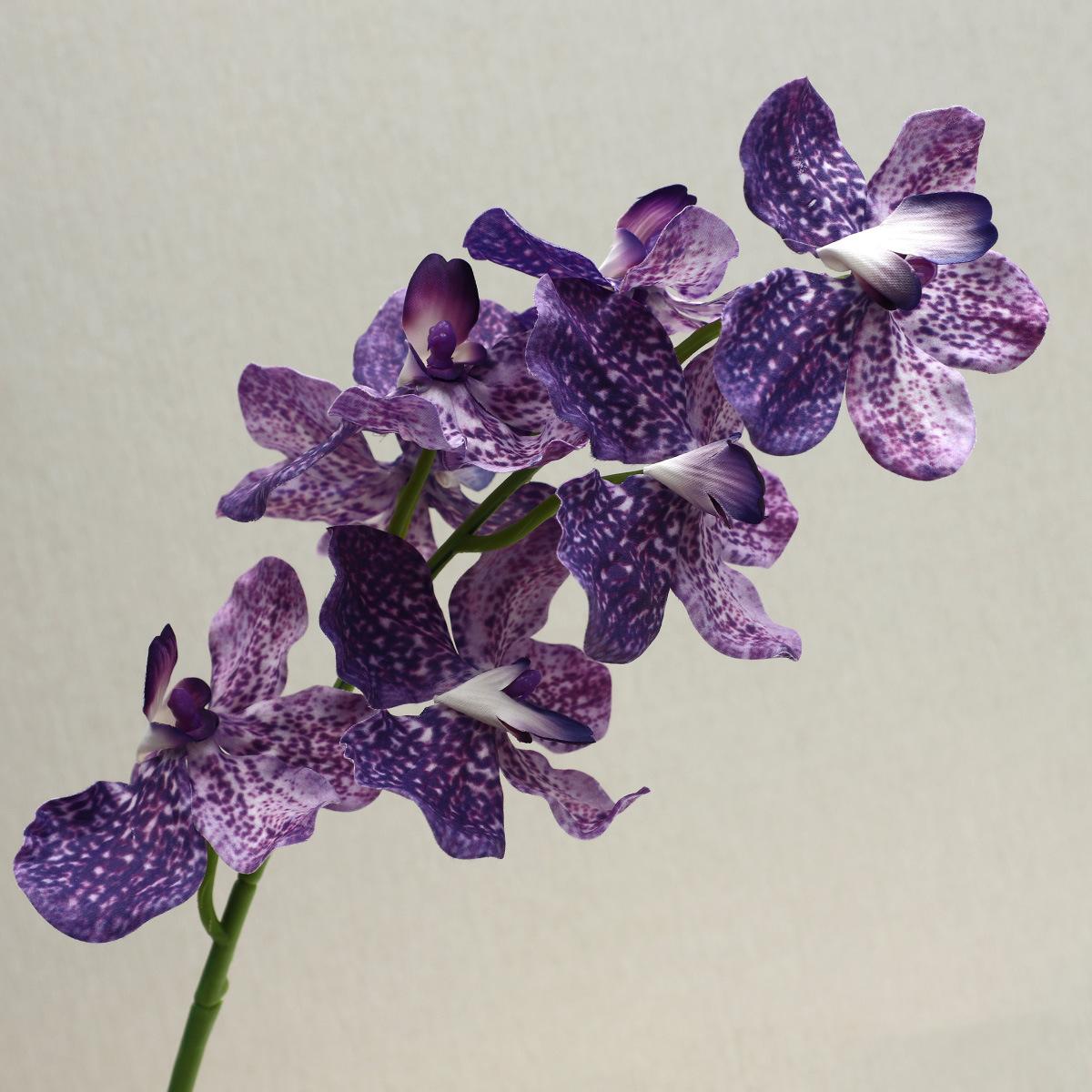 

High-end simulated bouquet, feel moisturized, Chiandai, living room TV cabinet decorative pendulum, Phalaenopsis fake flower