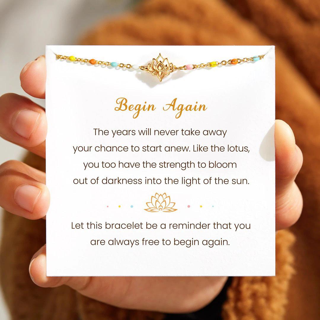 S925 Sterling Silver Enamel Lotus Drop Bracelet for Women - European & American Style, Simple Fashion 925 Silver золотой