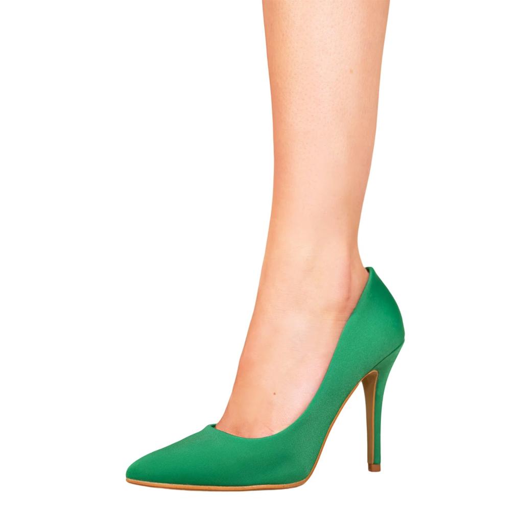 Where's That From Womens/Ladies Leah Suede High Heel Pumps