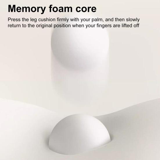 Leg Pillow for Side Sleepers Hip Alignment Pillow Knee Cushion with Adjustable Strap Reduce Joint Pressure for Hip Pain Relief Home Dorm Bed Use