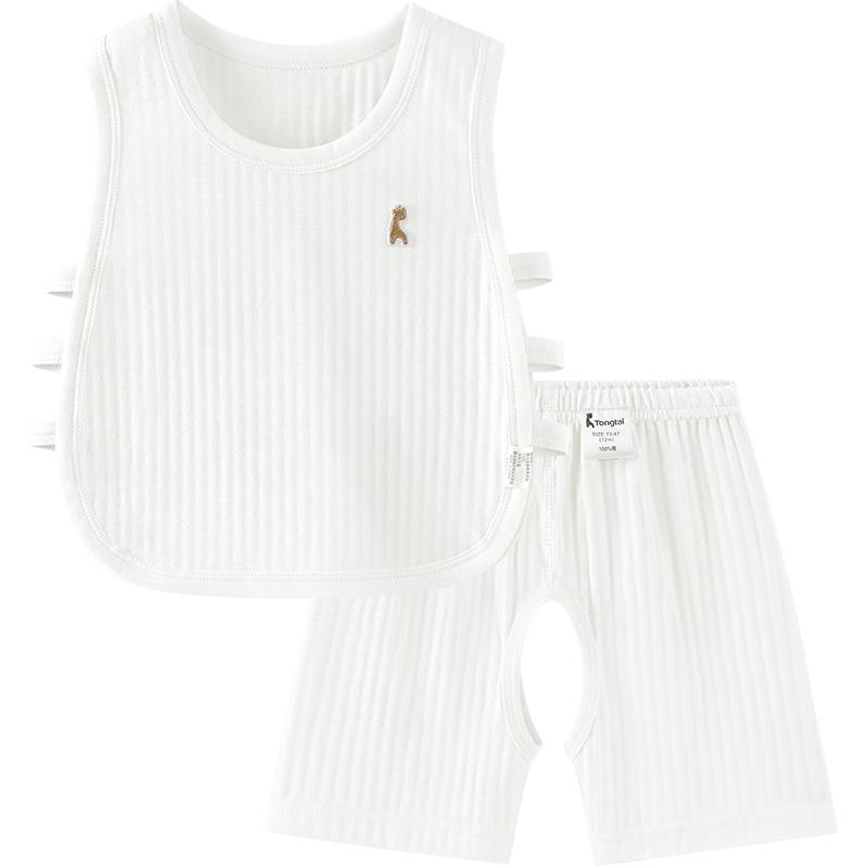 TONGTAI Baby Pure Cotton Vest & Shorts Set