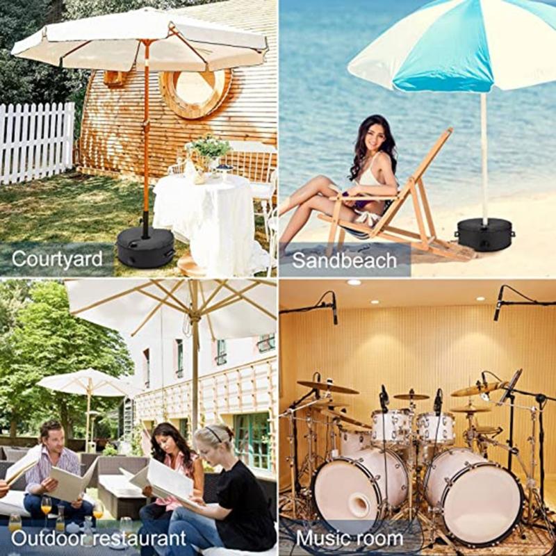 Universals Water Weighted Sandbag Base Windproofed Water Ballasts Sandbag for Cantilevers Umbrellas