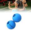 2pcs Dumbbell Grips Thick Silicone Barbell Grips Weight Bar Grips for 25mm 28mm 30mm Barbells and Dumbbells Blue