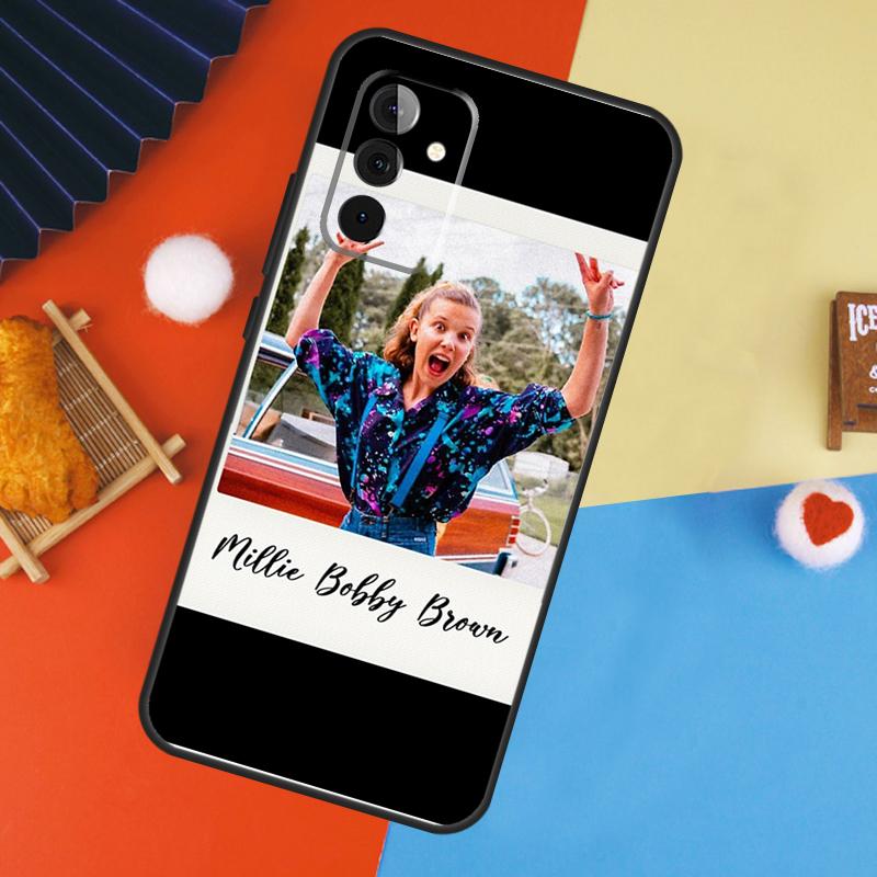 Millie Bobby Brown Case For Samsung Galaxy A53 A33 A13 A54 A34 A14 A56 A36 A16 A06 A12 A32 A52 A35 A17 A15 A55
