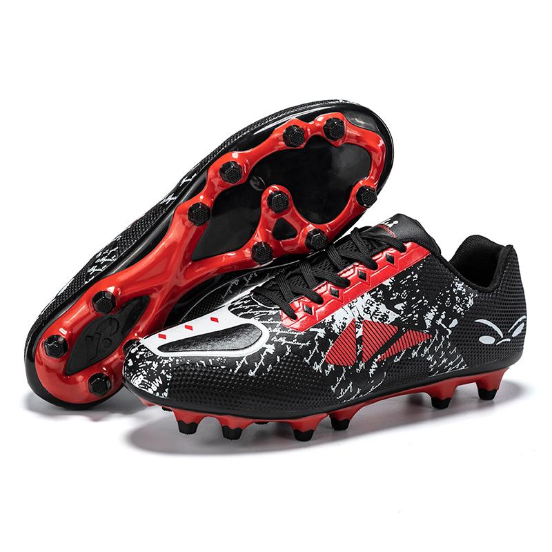 Unisex Football Shoes Competition Shoes Spikes Student Sports Training Shoes Plus Size Football Shoes Children's Football Shoes