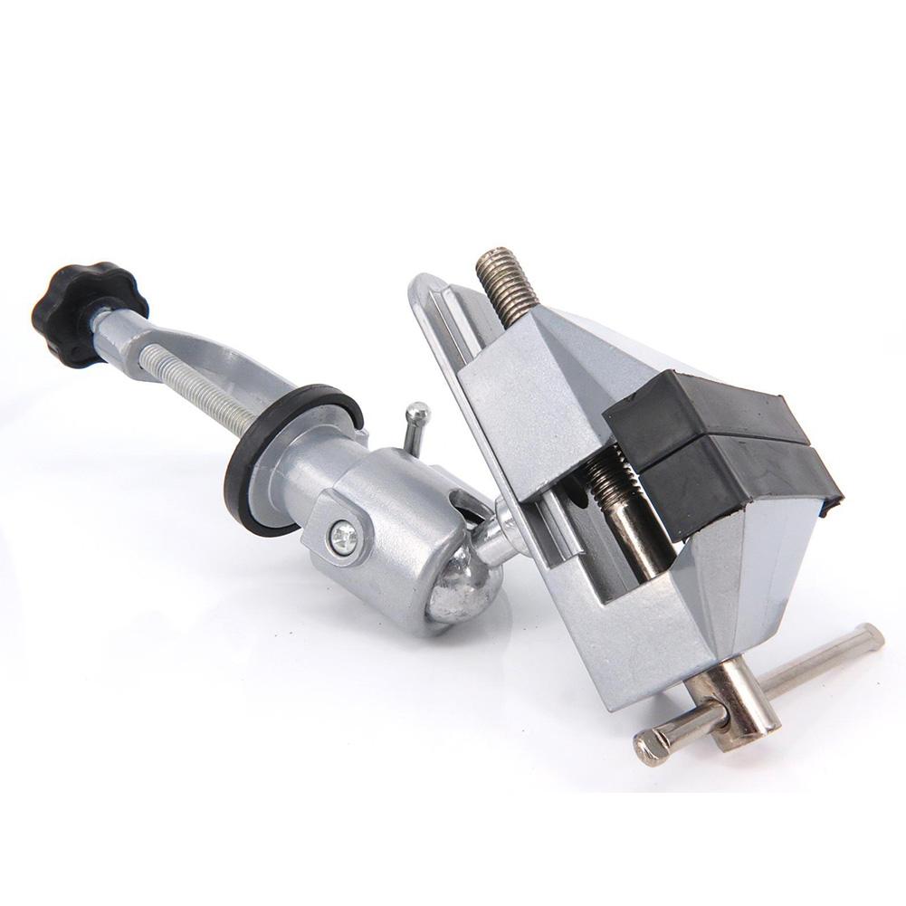 Morsa da banco rotante a 360 gradi Morsetto da banco Supporto per smerigliatrice Supporto per trapano Strumento rotante