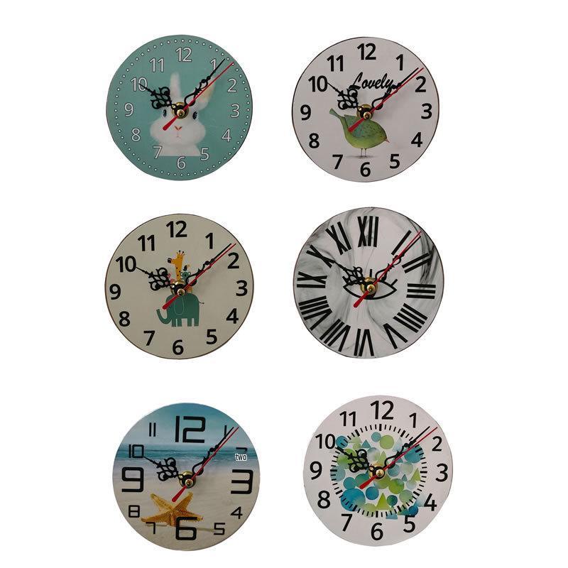 

Скандинавський Мінімалістичний Дитячий Мультяшний Настінний та Настільний Годинник з Безрамковим Дизайном Фоторамки