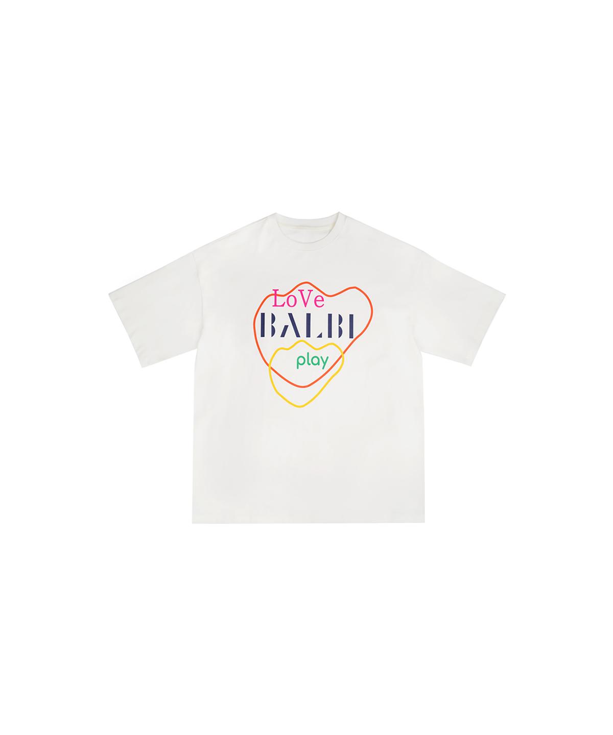 Balbi Love Balbi Oversized Short Sleeve T-Shirt White/Free