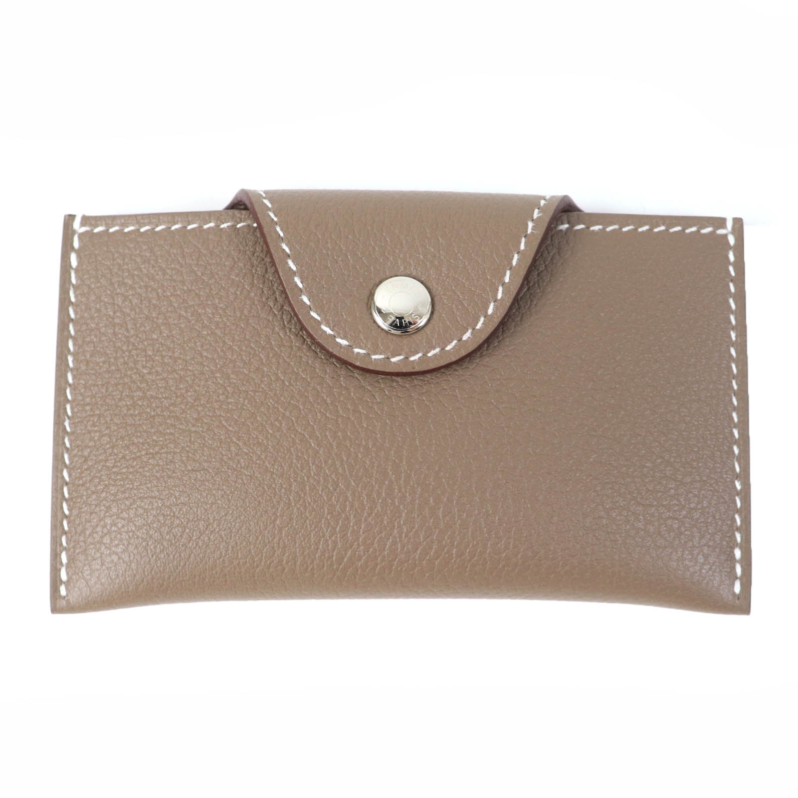 

Pristine HERMES Card Case Iliad Evercolor Women Used