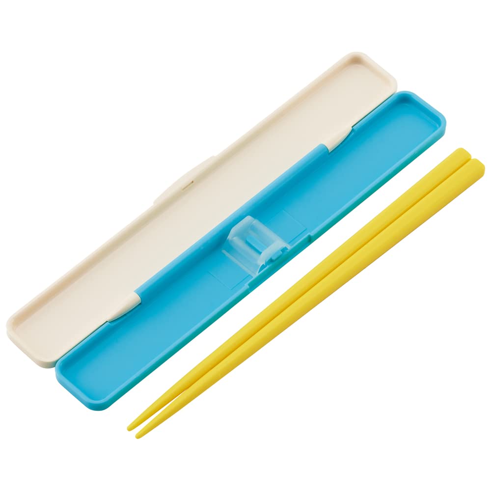 Skater Chopsticks and Chopstick Case Moomin Adult Made in Set, Design, Colorful, 18cm, Antibacterial, Size, Japan, ABC3AG-A