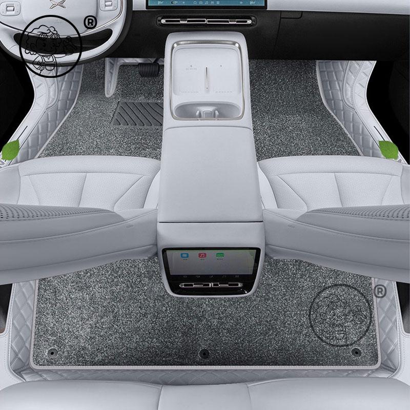 For XPENG P7+ 2026 2027 Car Floor Mats Dirt-resistant Foot Carpet Floor Cover Auto Interior Styling Decorative Accessories