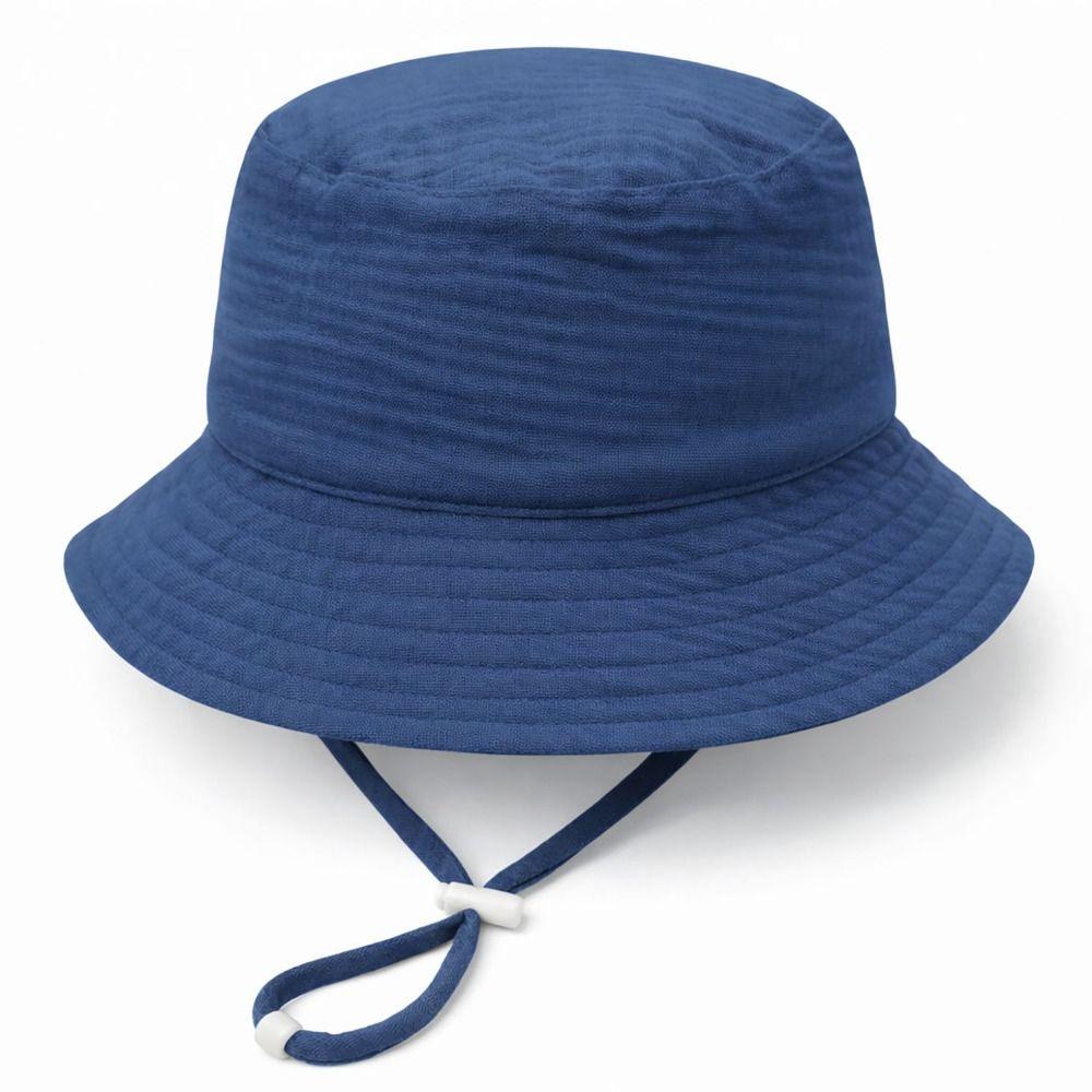 Striped Fisherman Hat Wide Brim Bucket Hat High Quality Children's Sun Hat  Outdoor Fishing