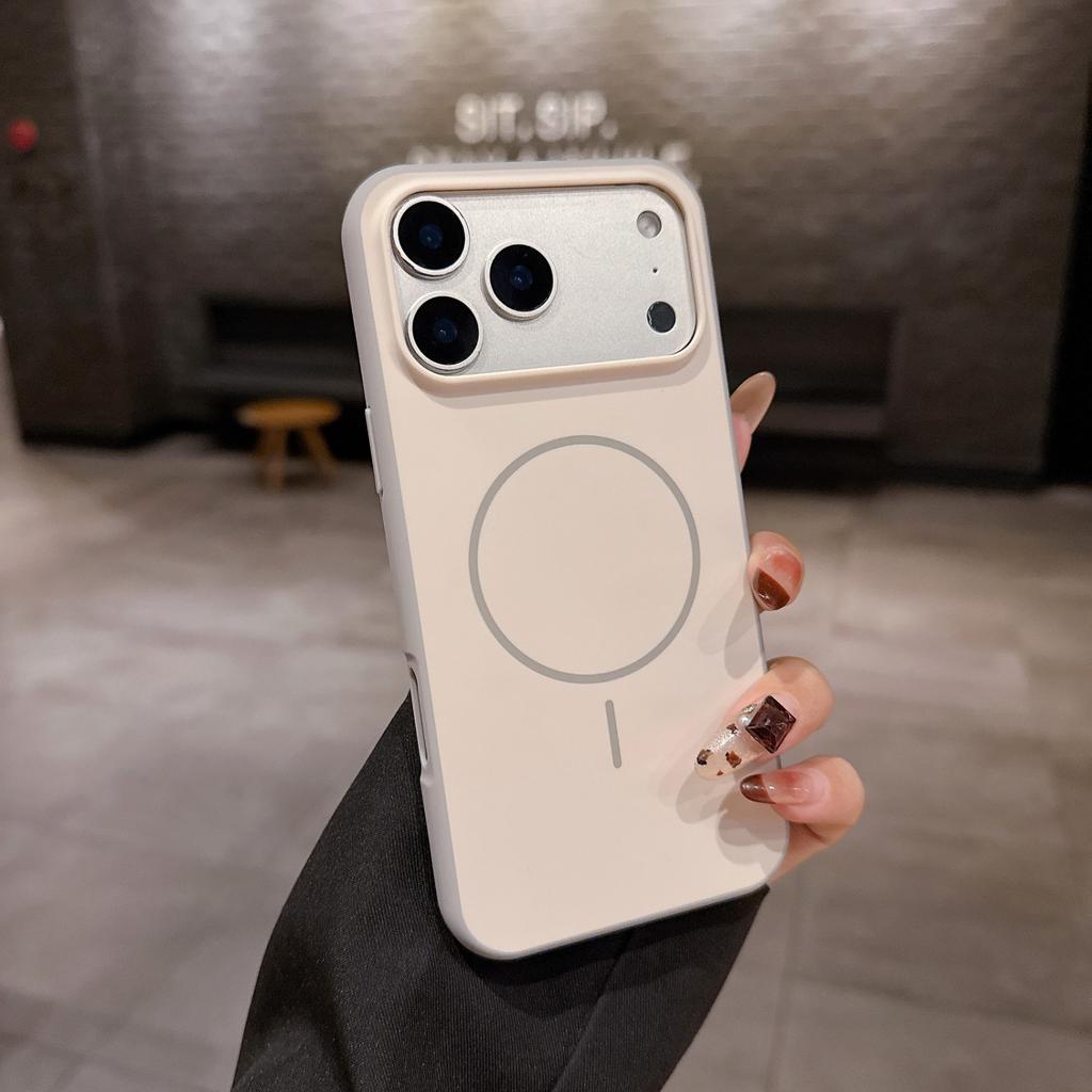 Luxury Phone Case for  iPhone 17 16Plus 15 14 13 12 Pro Max Air with MagSafe Wireless Magnetic Charging Protection