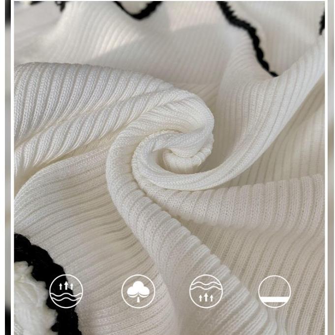 Damska letnia mała kamizelka zapachowa z szelkami, dzianinową górą wewnątrz i dołem w kształcie litery I na zewnątrz