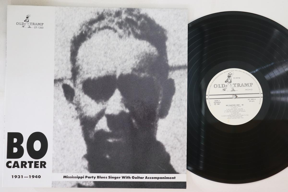 

LP Record BO CARTER - 1931-1940 OT1203 OLD TRAMP 1987 Netherland Blues Used