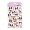 Sanrio Gold Leaf Puffy Stickers Kuromi Suitable ages 3 up 226301