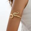 Elegant Arm Bracelet Vintage Coiled Snake Upper Arm Cuff Bracelet Girlfriend Gifts Upper Armband Female Arm Decoration