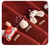 Roter Kinder-Strickschal - Niedlicher, Warmer, Winddichter, Hautfreundlicher Nackenschal
