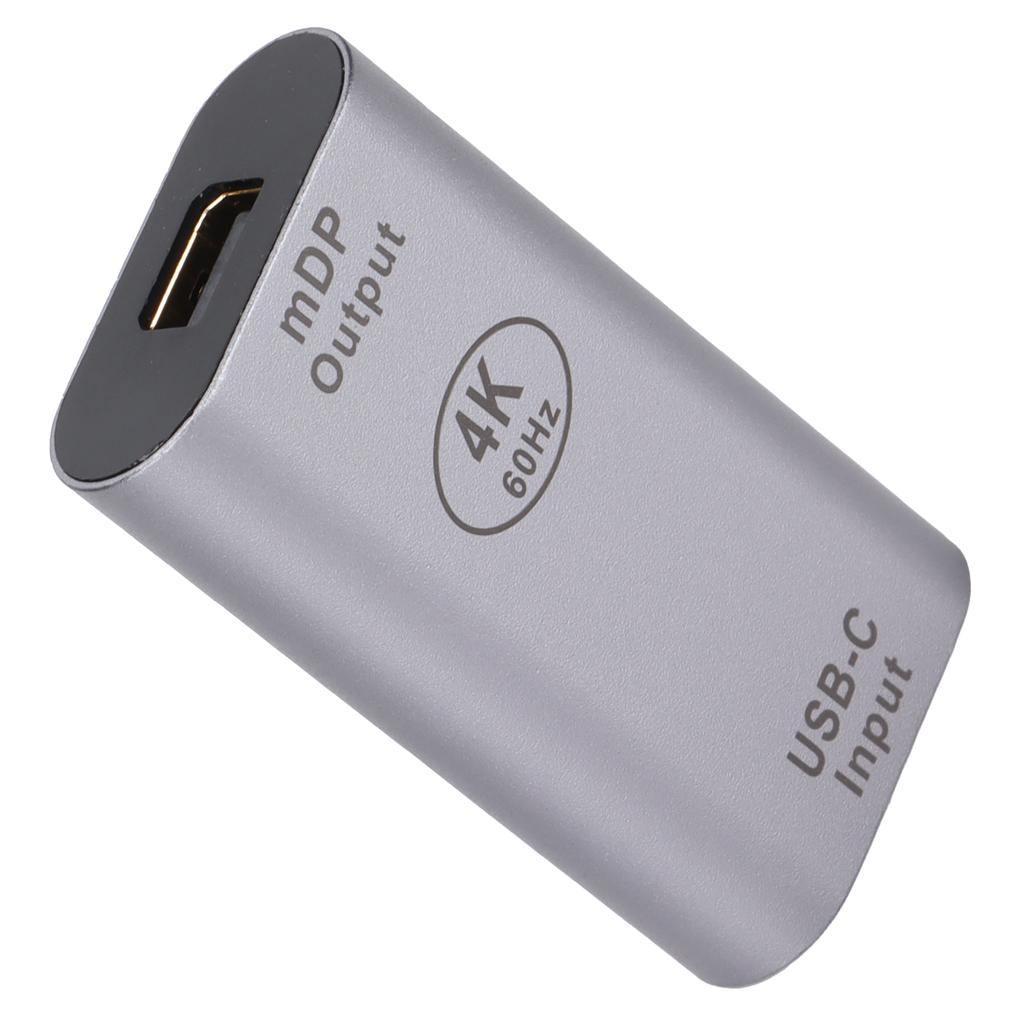 JORINDO Type C to DisplayPort Converter Type C Female to Mini DP Female Adapter 4K 60Hz