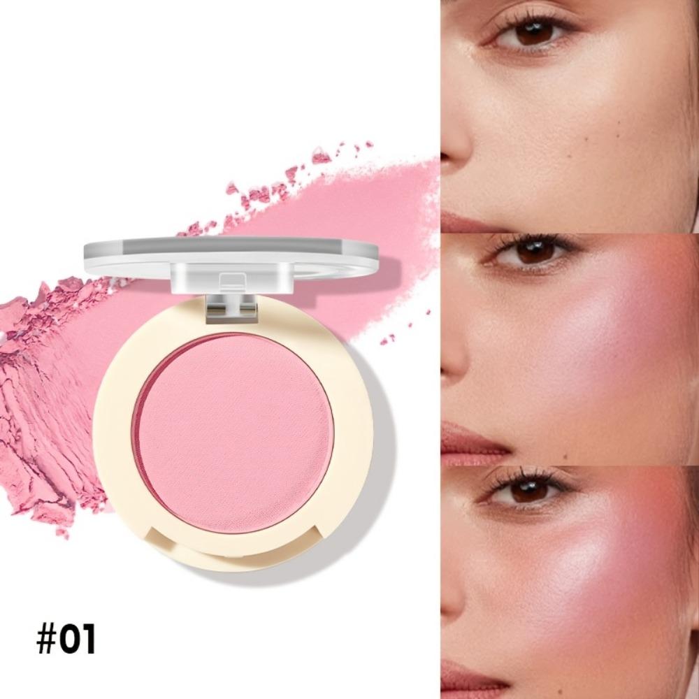 Natural-looking Matte Blush Cream In 12 Shades for Bare Makeup Look