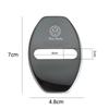 VW 4PCS Car Interior Door Lock Cover Stainless Steel Auto Door Latch Protective Stickers For Volkswagen VW GOLF Polo Beetle Tiguan EO1
