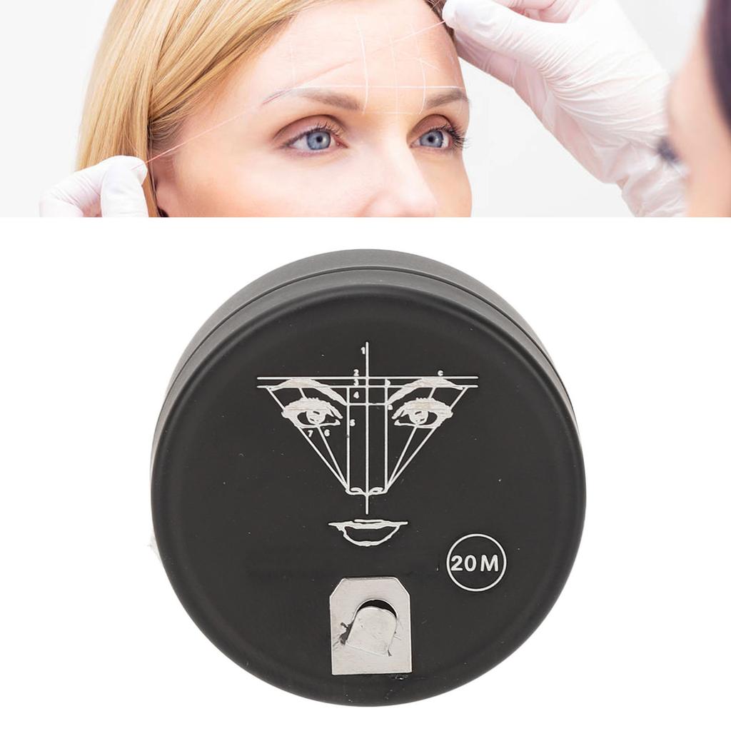65.6ft Pre Inked Brow Mapping String Professional Buty Salon Makeup Microblading Marking Thrd