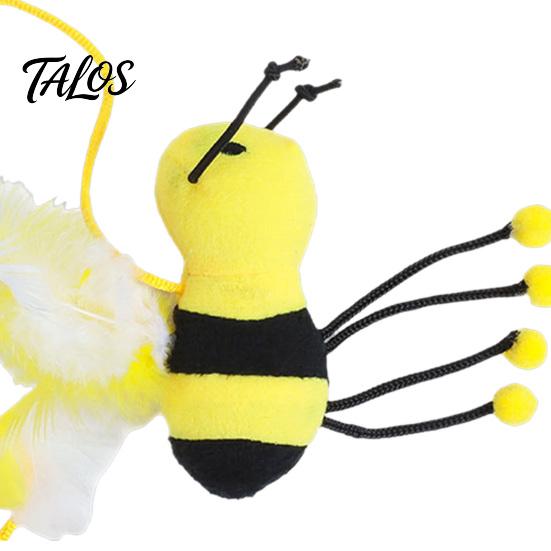 Self-Amusing Cat Toys for Solo Play Bungee Plush Toy, Pull String Bouncy Dangler Interactive Kitten Lightweight Cats To Carry Hanging Bouncing Animal