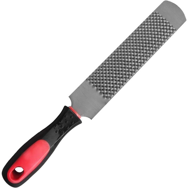 Hoof Rasp Horseshoe File with Handle High-carbon Steel Farrier Tool Double Sided Horse Hoof Trimmer Animal Foot File Equine Grooming Supplies Stable
