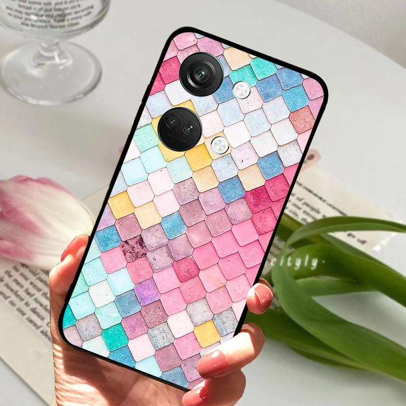 Pro pouzdro One Plus Nord3 5G Malované silikonové měkké ochranné kryty pro telefon OnePlus Nord 3 5G Pouzdra na telefon 1+ Nord3 TPU Fundas Mramorové