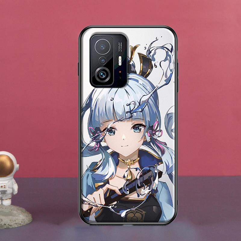 Kamisato Ayaka Genshin Impact For POCO X5 X3 F5 Pro X4 F4 GT M5s C40 F3 Case For Xiaomi 13 Lite 12 11T 12T Pro 12X Cover