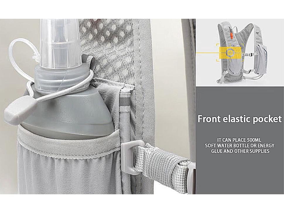 Breathable Hydration Vest for Running, Cycling, Hiking, and Marathon