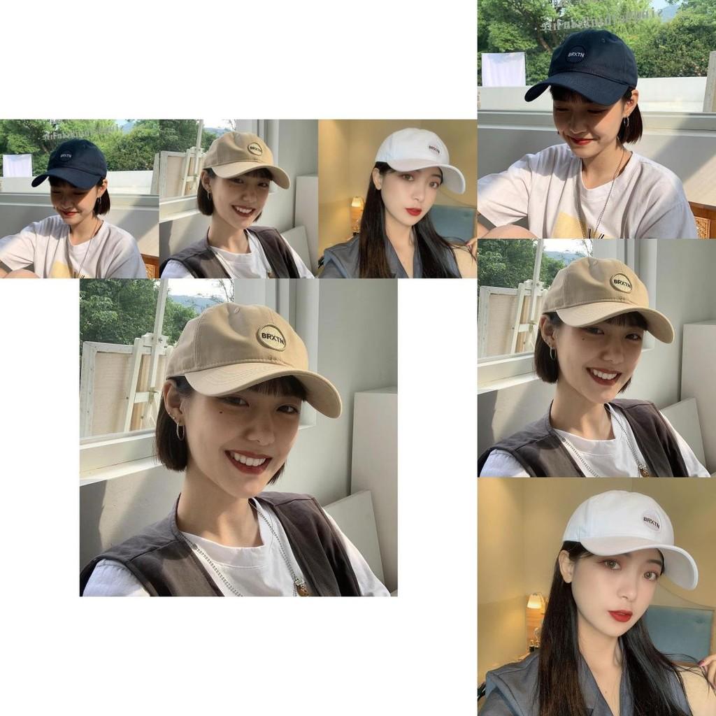 Stylish Cotton Blend Baseball Cap Breathable Summer Embroidered Letter Design