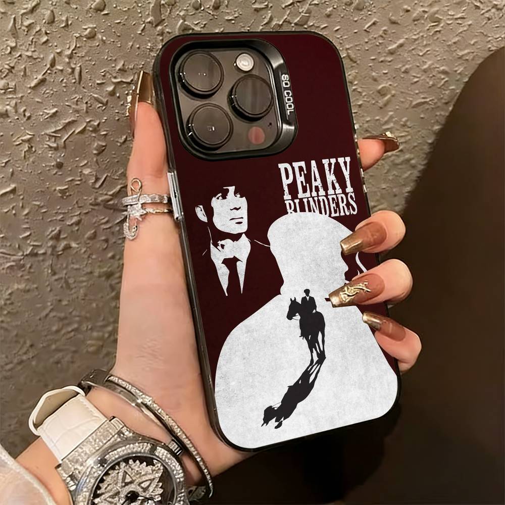 

Чехол для телефона Peaky Blinders Томми Шелби для iPhone 17,16,15,14,13,12,11 Plus,Pro Max,XS,Красочный Серебристый Черный Чехол iPhone14Plus