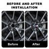4Pc 56mm Car Wheel Stickers Center Hub Cap Car Emblem Badge Decal For BMW M8 M7 M6 M5 M4 M3 M2 M1 F30 F10 F15 E30 E46 E90 E60