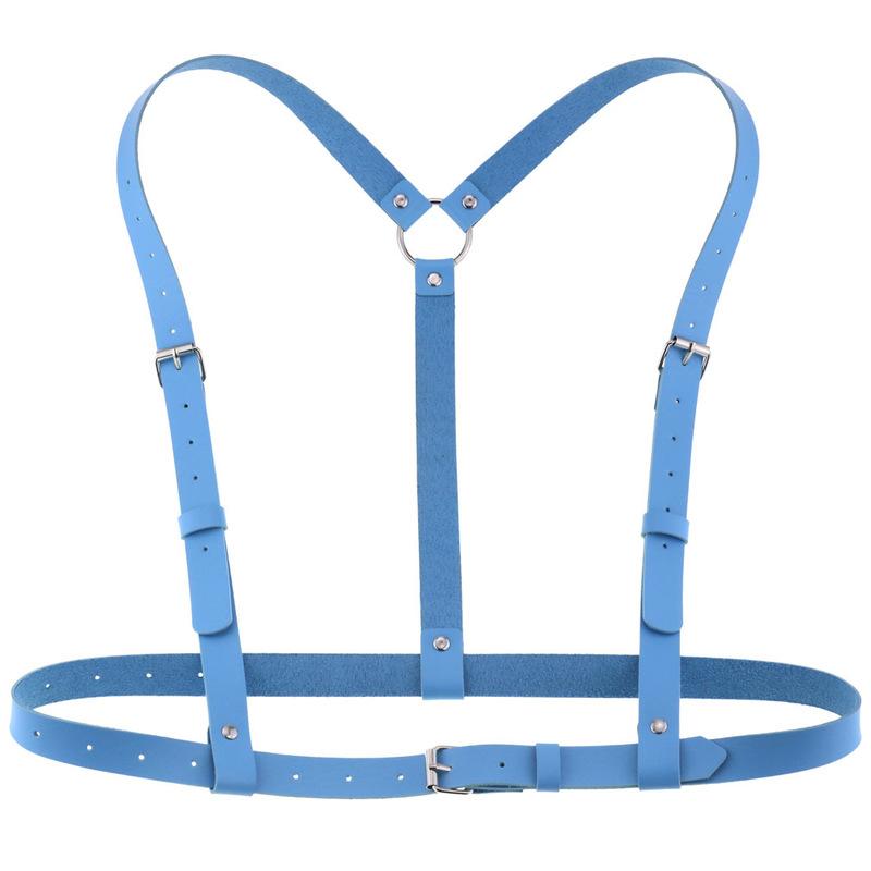 Women Sexy Garters faux Leather Women Body Bondage Cage Sculpting Harness Waist Belt Straps Suspenders Goth Harajuku Belt