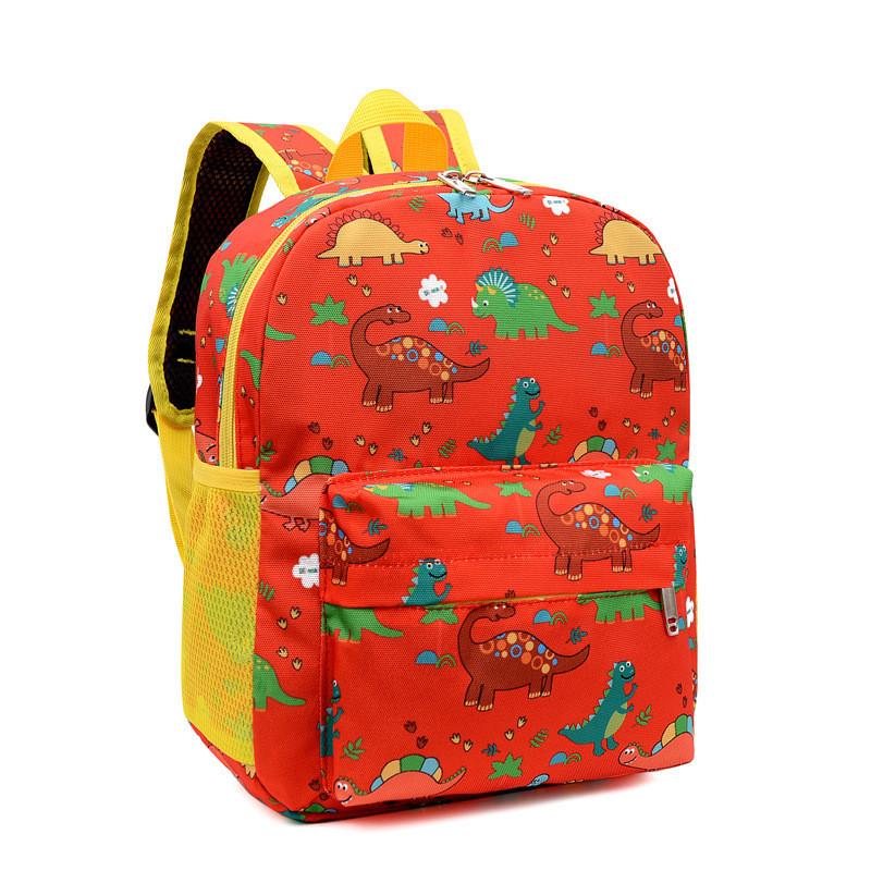 Adorable Dinosaur Backpack For Kids Ages 3-7 Breathable Wear-resistant