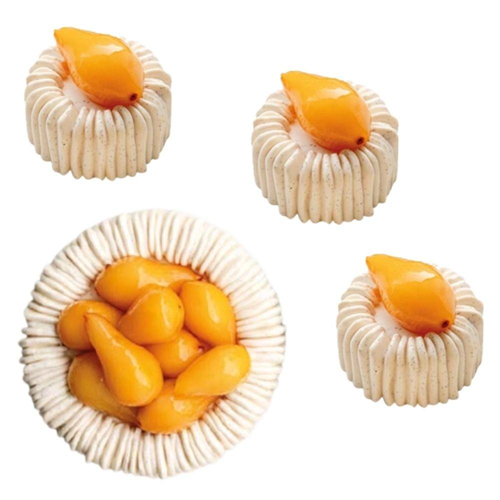 1/6 Cells Baking Cake Molds Food-Grade Silicone Pudding Mould High-quality Chocolate Mold