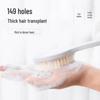 Soft Bristle Long Handle Bath Brush & Back Scrubber with Sponge Bath Ball