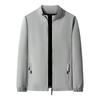 Spring and Autumn New Jacket Jacket Men's Versatile Commuter Simple 3D Casual Stand Collar Top