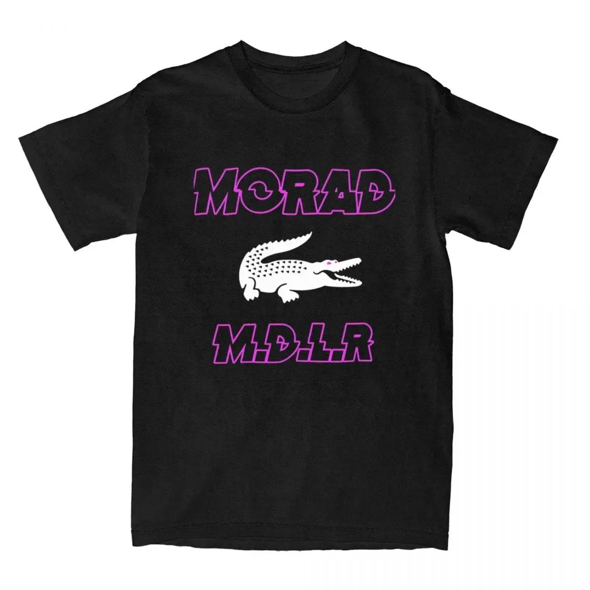 

High Quality Cotton M.D.L.R Morad Men Women s T Shirt Accessories Leisure Tee Shirt T-Shirt Pure Cotton Graphic Printing Clothes S коричневий