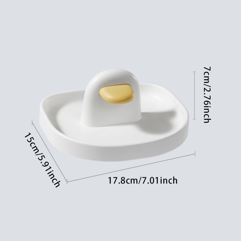 Podstawka pod sztućce do gotowania w kuchni Podstawka pod łyżkę i uchwyt na łyżkę, odporna na ciepło, bez BPA, kreatywna, kuchenna podstawka pod szpatułkę do szczypiec, widelców