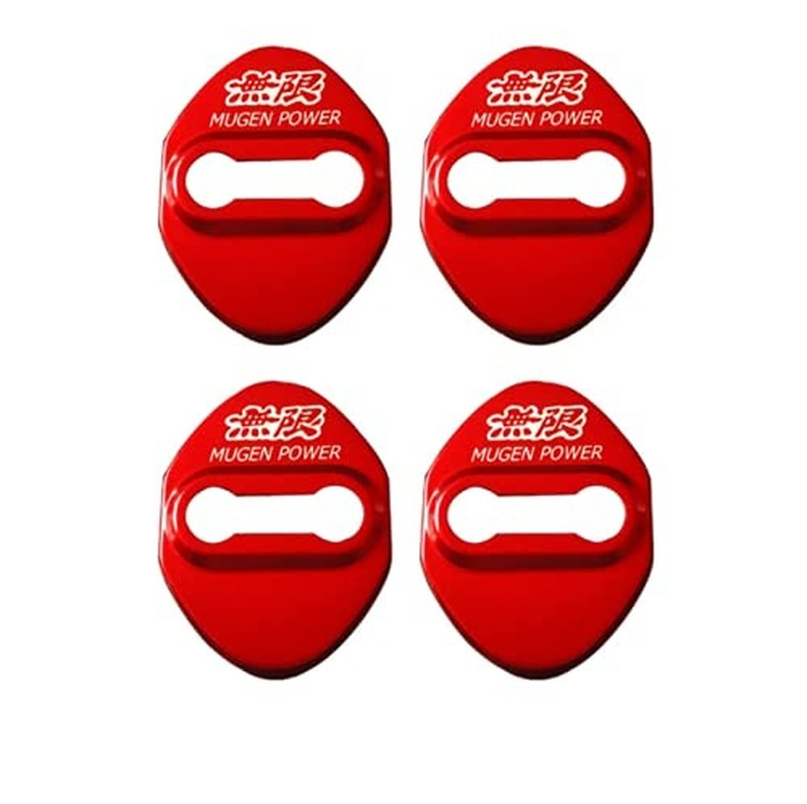 

Infinite Honda Dedicated Car Door Lock, Door Striker, Cover, Accessory, Mirror Stainless Steel, Custom красный