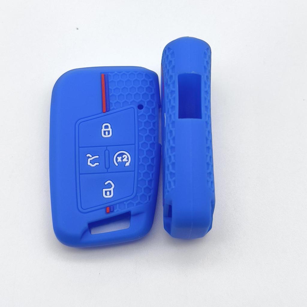 Silicone Case for 2020 VW Magotan, Passat, Arteon, CC: 5-Button Key Cover