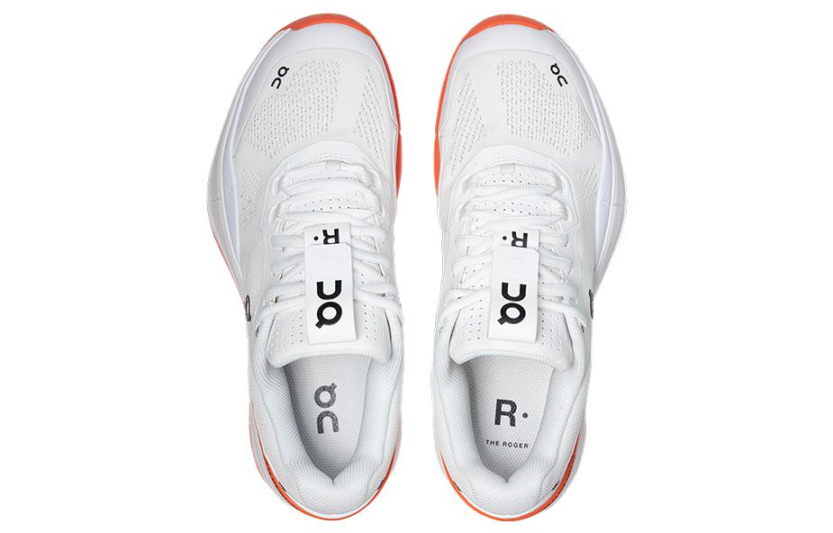 On The Roger Pro Cushioning Slip Resistant Abrasion Resistant Breathable Low Top Training Running Shoes Men's White 3MD10720256