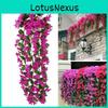 Durable And Washable Artificial Violet Hanging Flower For All Occasions