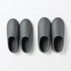 MUJI EVA Hängende Weiche Badeschuhe Größe Dunkel 84854088, L, Grau, Ca.. 25,0-27,0 cm,
